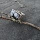 Кольцо со снежным обсидианом. Кольца. Vadjra-jewelry. Ярмарка Мастеров.  Фото №4