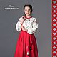 Юбка « Всемила» в красном цвете, Юбки, Омск,  Фото №1