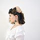 Серьги +cometfall+. Серьги классические. Katya Zazybo (cosmogony). Ярмарка Мастеров.  Фото №6
