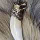 Pendant amulet fang of a large wolf bronze. Amulet. Urbanstyle. My Livemaster. Фото №4