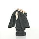 VD Митенки 100% кашемир угольно-серые 4 Ply. Митенки. Vera Dobrotvorskaya. Ярмарка Мастеров.  Фото №6