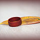 Wooden ring African Paduk. Rings. Wooden jewellery. Online shopping on My Livemaster.  Фото №2