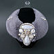 'The Queen of Ice' fur necklace. Jewelry Sets. Tatyana's day (tataday). Online shopping on My Livemaster.  Фото №2