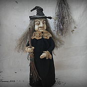 Куклы и игрушки handmade. Livemaster - original item The witch Mrs. Ruth Vander (gone to the collection). Handmade.