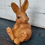 Сувениры и подарки handmade. Livemaster - original item Christmas gifts: Candle Rabbit Hare symbol 2023. Handmade.