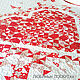 Patchwork bedspread LOVE red white, Bedspreads, Moscow,  Фото №1