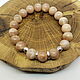 Solar Stone 10 Bead Bracelet. Bead bracelet. Selberiya shop. Online shopping on My Livemaster.  Фото №2