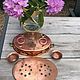Copper burner, heater for 2 candles, Germany. Vintage kitchen utensils. Dutch West - Indian Company. Online shopping on My Livemaster.  Фото №2