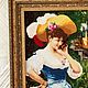 Вышитая крестиком картина «Любовное письмо», Картины, Орел,  Фото №1