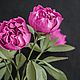 Peonies out of crepe paper. Flowers. Olga Izmaylova. Online shopping on My Livemaster.  Фото №2