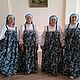 Русский народный сарафан Сударушка. Народные костюмы. Авторская одежда Галины Чувствиной. Ярмарка Мастеров.  Фото №6