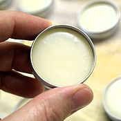 Coconut natural lip balm with coconut oil