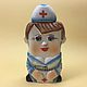 Order Nurse flask porcelain. Hippocratic Oath. Veselyj farfor. Livemaster. . Souvenirs by profession Фото №3