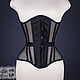 Прозрачный бельевой корсет с бюском. Корсеты. Shi Corset (Анна). Интернет-магазин Ярмарка Мастеров.  Фото №2