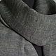 Домотканый шарф "Сказки леса". Лён + летняя смесовка. Шарфы. Weaving Finds. Ручное ткачество.. Интернет-магазин Ярмарка Мастеров.  Фото №2