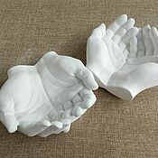 Для дома и интерьера handmade. Livemaster - original item Hand planters. Plaster hands .. Handmade.
