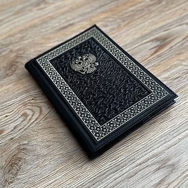 Сувениры и подарки ручной работы. Ярмарка Мастеров - ручная работа Кожаный Ежедневник , Русские традиции, ручная работа. Handmade.