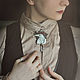 Brooch 'Albus Corvus'. Brooches. House Of The Moon Dew. Online shopping on My Livemaster.  Фото №2