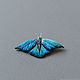 Moth brooch made of polymer clay. Brooches. AnnaMalnaya. Online shopping on My Livemaster.  Фото №2