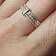 Кольцо из серебра "Неделька 3". Кольца. Newstylejewelry. Ярмарка Мастеров.  Фото №5
