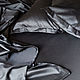 'ONLY Black LUX' - Lux satin bed linen. Bedding sets. Postelnoe. Felicia Home. Kachestvo + Estetika. Интернет-магазин Ярмарка Мастеров.  Фото №2