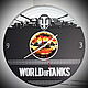 Оригинальный подарок. Часы World of Tanks, Часы классические, Красноярск,  Фото №1