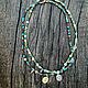 Заказать  Lily Blue. Monica BEE accesorio. Ярмарка Мастеров. . Бусы Фото №3