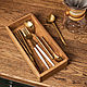 Order Cutlery drawer in natural color. Foksvudrus. Livemaster. . Utensils Фото №3