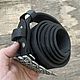 Заказать Ремень Викинг кожаный ремень черный большой размер. Iron Arm Leatherworks (Екатерина). Ярмарка Мастеров. . Ремни Фото №3