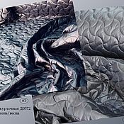Материалы для творчества handmade. Livemaster - original item Fabric: JACKET DOUBLE-SIDED MONKLER- IMPREGNATION DWR- ITALY - 2 COLORS. Handmade.