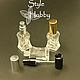 Perfume bottle 6 ml with spray, Bottles1, Moscow,  Фото №1