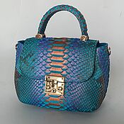 Сумки и аксессуары handmade. Livemaster - original item Bag leather Python. Handmade.