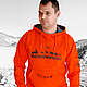 Men's Orange Hoodie Africa, Orange Hooded Sweatshirt Freedom, Sweatshirts for men, Novosibirsk,  Фото №1