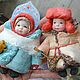 Ватные  игрушки. Русские игрушки. Елочные игрушки. Народная кукла. Игрушки из ваты. Интернет-магазин Ярмарка Мастеров.  Фото №2