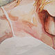 Watercolor mother with baby, touching picture about mother's love. Pictures. myfoxyart (MyFoxyArt). My Livemaster. Фото №5