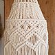 Абажур макраме. Абажуры и плафоны. Оксана Макраме узелочки (macrame-uzelochki). Ярмарка Мастеров.  Фото №6