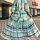 Dress long elegant cotton and lace in the style of boho Tiffany, Dresses, Tashkent,  Фото №1
