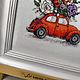 Order Cross-stitch Painting, Flower Machine, Embroidery. sweet-home11. Livemaster. . Pictures Фото №3