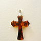 Amber cross R-620. Cross. Amber shop (vazeikin). Online shopping on My Livemaster.  Фото №2