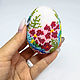 Яйцо из бисера "Попугай". Пасхальные яйца. Ann beads. Ярмарка Мастеров.  Фото №6