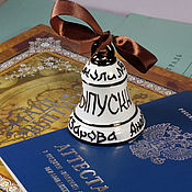 Сувениры и подарки handmade. Livemaster - original item Bell porcelain 