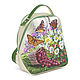 Order Mochila de cuero ' Baya Malinka'. Pelle Volare. Livemaster. . Backpacks Фото №3