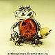  Big frog - the Gift. Souvenirs with wishes. ARTBEGEMOT studio. Online shopping on My Livemaster.  Фото №2