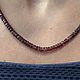 Beads 'Garnet». Necklace. Cherished gems. Online shopping on My Livemaster.  Фото №2