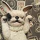 Teddy Animals: Bulldog French. Teddy Toys. Vintage Teddys House. My Livemaster. Фото №5