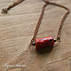 Pendant with coral 'In the style of minimalism'. Pendant. BijouSiberia. My Livemaster. Фото №4
