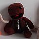Сэкбой Вязаный человечек " Little big planet ". Мягкие игрушки. City-нити_161. Ярмарка Мастеров.  Фото №4
