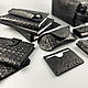 Alligator Genuine Leather Sets. Organizer. KulikovCraft. Интернет-магазин Ярмарка Мастеров.  Фото №2