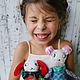 ЭКО игрушка из текстиля "Пёсик  Пиф". Куклы и пупсы. Murrmelad Toys&Dolls. Ярмарка Мастеров.  Фото №4