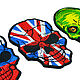 Order Patch on clothing British flag Skull chevron, patch. shevronarmy. Livemaster. . Patches Фото №3